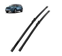 ZWBC Balais d'essuie-Glace pour Range Rover Evoque L538 2011-2018 24"+21", Essuie-Glace Balais Durable Caoutchouc Window Pare Brise Essuie Accessoires