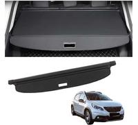 ZWBC Étagère Arrière Rétractable De Coffre pour Peugeot 2008 I (Facelift 2016) 2016, Plage Arrière Chargement Panel Bagages Couverture de Cargaison