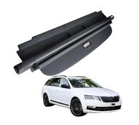 ZWBC Étagère Arrière Rétractable De Coffre pour Skoda Octavia Travel Edition 2016-2019, Plage Arrière Chargement Panel Bagages Couverture de Cargaison