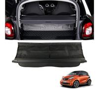 ZWBC Étagère Arrière Rétractable De Coffre pour Smart Fortwo 2015-2020, Plage Arrière Chargement Panel Bagages Couverture de Cargaison