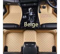 ZWBC Tapis Voiture pour Lexus IS300h ES-300h LS500h RC300h-F, Tous Temps Automobile Pied Doublure ImperméAbles Moquette Protection Interieur,Beige