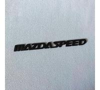 ZWBFBS Autocollant Insigne de Voiture pour Mazda Speed, Emblèmes Lettre Stickers Emblèmes Autocollants, Voiture Décoration Style Remplacement Accessoires Black