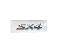 ZWBFBS Autocollant Insigne de Voiture pour Suzuki SX4, Emblèmes Lettre Stickers Emblèmes Autocollants, Voiture Décoration Style Remplacement Accessoires