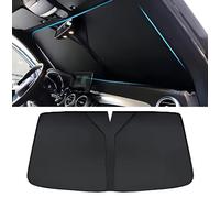 ZWBFBS Pare-Soleil Voiture Pare-Brise Avant pour Land Rover Discovery Sport 2020-2023, Portable Pliable Pare Brise Soleil Voiture, Anti UV Parechaleur Intérieurs, Voiture Intérieur