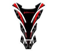ZWBHNB Autocollants Protection réservoir Autocollants De Moto pour Suzuki V-Strom 650 DL650 V-strom650 DL 650 VStrom Fishbone Tank Pad Sticker Pad Side Kneepad(Rouge,X1)