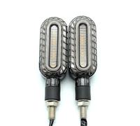 ZWBHNB Clignotants, Feux, Lampes pour Motos pour Kwasaki pour Z900 pour Ninja Position Latéraux Stop Et Arrière Direction Lampe(Blanc)