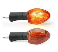 ZWBHNB Clignotants Moto Indicateur De Lampe pour Suzuki DR200S DRZ400 DRZ400E DRZ400S DRZ400SM Direction Lampe(Ambre)