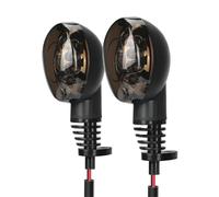 ZWBHNB Clignotants Moto Lampes Et pour Yamaha XT660X, XT660R, MT-03, 660, Avant Arrière Feux Latéraux Direction Lampe(Fumée)