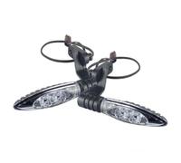 ZWBHNB Feu De Gabarit Latéral Moto pour BMW R1200GS, F800GS, S1000RR, F800R, K1300S, G450X, F800ST Direction Lampe(Clear Rear)