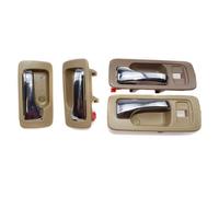 ZWBHNB Poignée De Porte Intérieure Beige Pour Accord 2.2L 1990-1993 72165-SM4-003Z-E, 72120-SM4-003Z Poignées Porte(A Set 4 Sides)