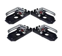 ZWBHNB Poignée De Porte Intérieure Chromée Pour Kia Pour Spectra Et Pour Spectra5 (2004-2009) 82610-2F000 82620-2F000 Poignées Porte(Chrome A set4 Side)