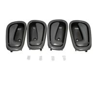 ZWBHNB Poignée De Porte Intérieure Gauche/droite Pour Toyota Pour Corolla 1998-2002 (69205-02050/69206-02050) Poignées Porte(A Set 4 Sides)