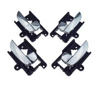 ZWBHNB Poignée De Porte Intérieure Pour Hyundai Pour Elantra 2007-2010 826200Q000 826100Q000 HY1352131 HY1353131 Poignées Porte(A Set 4 Sides)