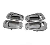 ZWBHNB Poignée De Porte Intérieure Pour Toyota Pour Corolla 1998-2002 (69206-02060, 69205-02060) Poignées Porte(A Set 4 Sides)