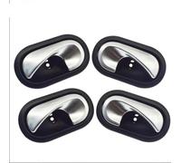 ZWBHNB Poignées De Porte Intérieures Gauche Et Droite Pour Master, Pour Megane II, Pour Clio III Pour Scenic MK3 (8200028487 8200028486) Poignées Porte(A Set 4Pcs)