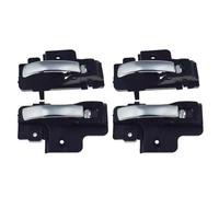 ZWBHNB Poignées De Porte Intérieures Gauche Et Droite Pour Master, Pour Megane II, Pour Clio III Pour Scenic MK3 (8200028487 8200028486) Poignées Porte(A Set4 Pcs)
