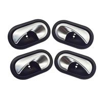 ZWBHNB Poignées De Porte Intérieures Gauche Et Droite Pour Master, Pour Megane II, Pour Clio III Pour Scenic MK3 (8200028487 8200028486) Poignées Porte(A Set 4 side)