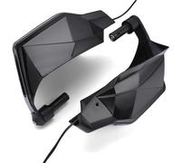 ZWBHNB Protège-Mains Contre Le Vent Protège-Mains De Moto pour H&Onda XL1000 V Varadero XL1000 avec Lampe Coupe-Vent Protege Main Guidon