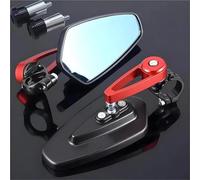 ZWBHNB Rétroviseur Latéral Moto pour KYMCO Xciting 250 300 400 AK550 CT250 CT300 S400 Downtown, Rétroviseur De Recul Modifié. Retroviseur Moto Guidon(Rouge)