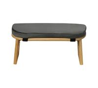 ZWCSHUU Banc de méditation Banc de méditation Pliable avec Tapis for intérieur, extérieur, Bureau, Balcon(Dark Grey)