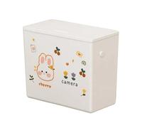 ZWCSHUU Poubelle à Montage Mural Poubelle suspendue 6 L avec couvercle, grande capacité, moderne, for placard mural, porte, montage sous évier, poubelle de rangement for déchets cuisine(6L 2)