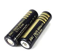 ZWDCVFGK Batterie Li-ION 3,7 V 4000 mah, Piles Bouton de Grande capacité, pour Lampe de Poche LED, Lampe Frontale