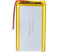 ZWDCVFGK Batterie Lipo Rechargeable 3,7 V 10 000 mAh 1160100 Lithium polymère ION, avec connecteur PH à Pas de 2,0 mm