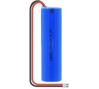 ZWDCVFGK Batterie Lithium-ION 18650, Batterie Rechargeable 3.7V 2000mAh, Batterie Rechargeable par câble de Bricolage, avec Prise XH 2P