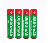 ZWDCVFGK Batterie Rechargeable alcaline n ° 5 AA 1,5 V 8800mAh adapté aux caméras de Jouets légers LED