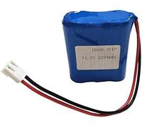ZWDCVFGK Batterie Rechargeable au Lithium-ION 18650 11,1 V 2600 mAh, avec PCB et connecteur NTC