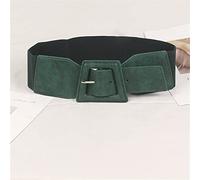 ZWEBY Ceinture Large pour Femmes Ceinture Élastique Élastique avec Jupe Costume Pull Large Ceinture Ceinture Robe Ceinture (Couleur : Vert, Size : Free Size)