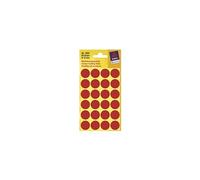 Avery-Zweckform 3004 Pastilles Ø 18 mm rouge 96 pc(s) fixation permanente papier