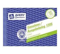 Zweckform ein ausg.beleg 1205 a6 rc 50bl avery G