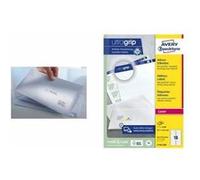 Zweckform l7159-100 etiquettes adresse pour enveloppes c6 63,5 x 33,9 mm 100 feuilles G