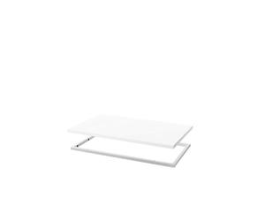 Zweed Tablette pour étagère Molto 560 blanc. cadre en métal blanc incl.