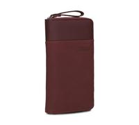Zwei Eva EV2 Portefeuille long pour femme avec 15 emplacements pour cartes, compartiment visible, 2 compartiments à billets, porte-monnaie avec compartiment à monnaie et fermeture éclair sur tout le