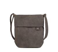 Zwei Mademoiselle.M M12 Sac bandoulière gris foncé, imitation de cuir, femme