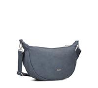 Zwei Mademoiselle.M M70 Half-Moon Bag Nubuk-Blue