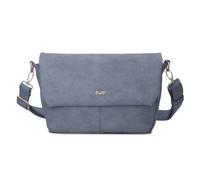 Zwei Mademoiselle.M Messenger 33 cm Compartiment pour ordinateur portable bleu