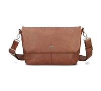 Zwei Mademoiselle.M Messenger 33 cm Compartiment pour ordinateur portable brun