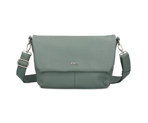 Zwei Mademoiselle.M Messenger 33 cm Compartiment pour ordinateur portable vert