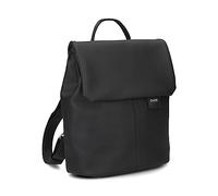 zwei Sac à dos noir pour femme - Mademoiselle.M MR8 Nubuk-Black 220854