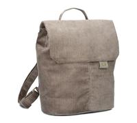 Zwei Mademoiselle.M MR8 Sac à dos de ville pour femme en cuir synthétique souple, rabat magnétique, compartiment principal avec fermeture éclair, compartiment rembourré pour tablette, dos rembourré