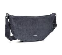 Zwei Mademoiselle M50 Moon-Bag Sac à main tendance en forme de croissant de lune 2 l Polyvalent comme sac banane, sac à bandoulière, sac de soirée, sac à bandoulière, Cord-polaire, s