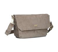 Zwei Mademoiselle M60 Sac à main pour femme - Format paysage - 3 litres de large - Rabat magnétique - Fermeture éclair - Avec cordon - Classique et élégant - Cuir synthétique de qualité supérieure