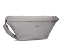 Zwei Sac banane Mademoiselle MH80 pour femme - 40 cm - 3 litres - En cuir synthétique de qualité supérieure - Imperméable - 3 en 1 - Confortable - Sac banane et sac banane, Foggy, 24 x 15 x 6 cm,