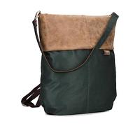 Zwei Olli, Sac à Dos Femmes, Vert Sapin, 34 x 33 x 14 cm