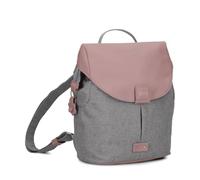 Zwei Olli OR8 Petit sac à dos de ville pour femme - 5 l - Résistant à l'eau - Rembourrage dorsal - Compartiment principal avec fermeture éclair - Compartiments intérieurs - Mélange d'aspect cuir et