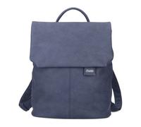 zwei Sac à dos bleu pour femme - Mademoiselle.M MR8 Nubuk-Blue 66599