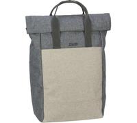ZWEI Sac à dos crème / gris chiné, Taille One Size